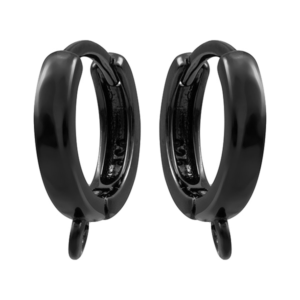 Швензы кольцо; цвет черный, размер 12мм